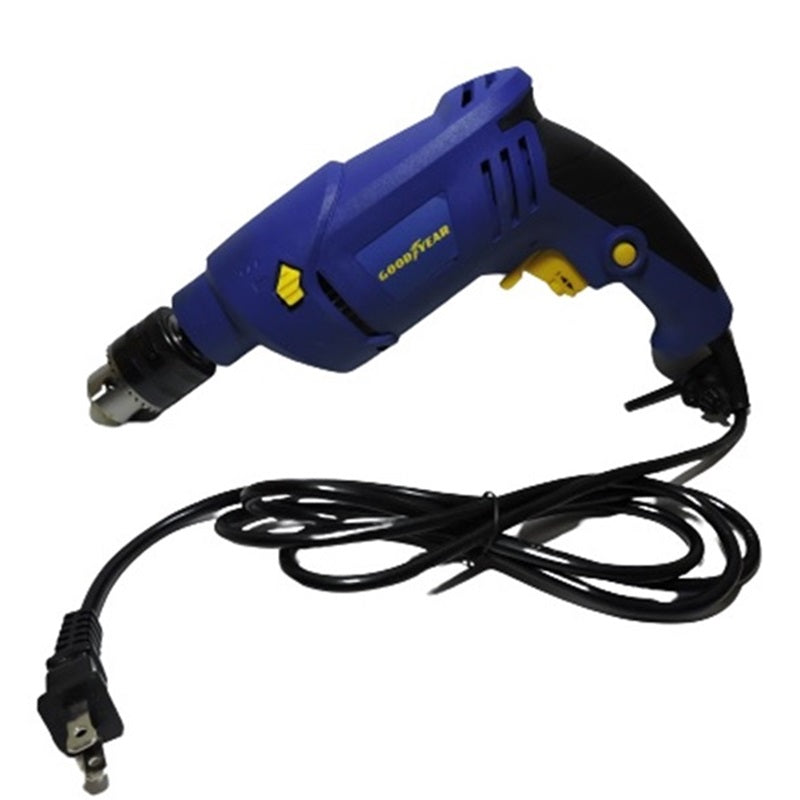 TALADRO PERCUTOR GOODYEAR 500W REVERSIBLE GY-DI-305013-1