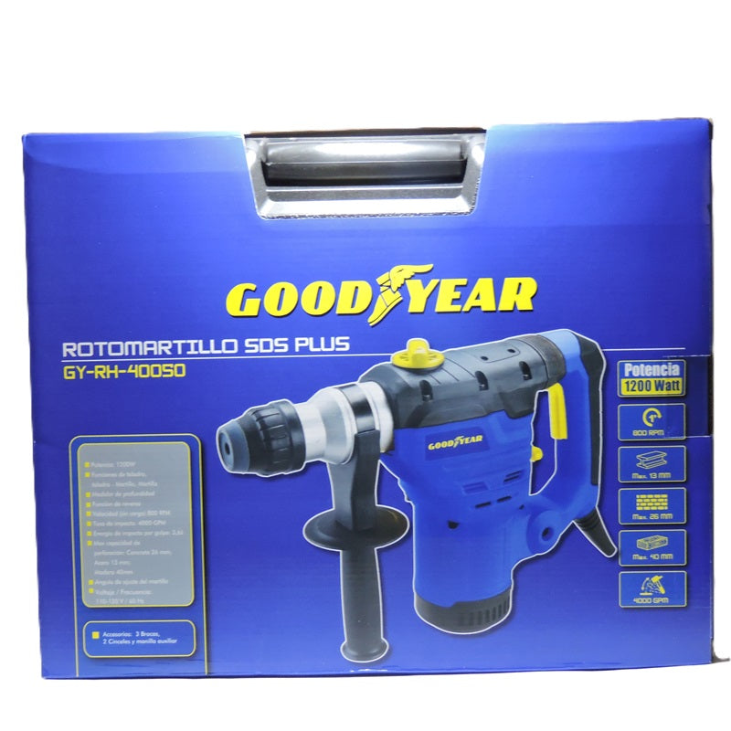 ROTOMARTILLO SDS PLUS GOODYEAR 1200W GY-RH-40050