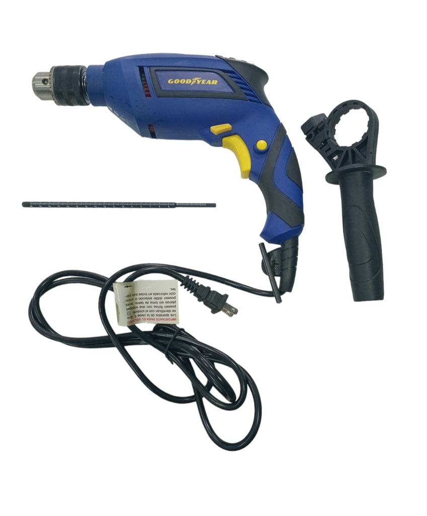 TALADRO PERCUTOR GOODYEAR 680W REVERSIBLE GY-DI-30068
