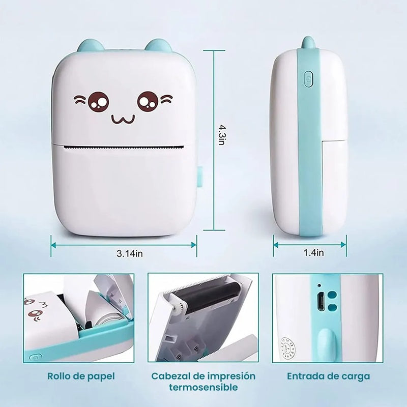 MINI IMPRESORA PORTATIL TERMICA