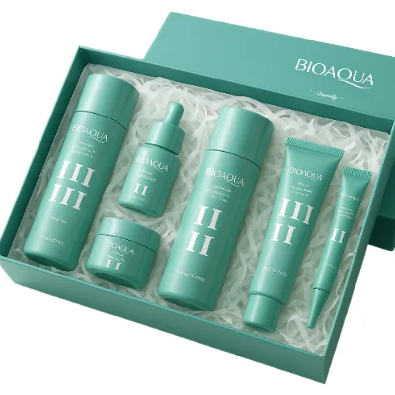 Kit Facial de Acido Hialuronico Bioaqua - 6 Productos