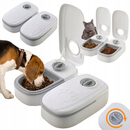 COMEDERO PARA MASCOTA AUTOMÁTICO CON TEMPORIZADOR