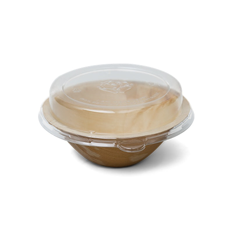Contenedor Redondo Biodegradable con Tapa de Plástico Reciclado LEEF – Ecológicos