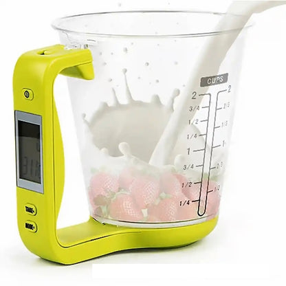 JARRA GRAMERA DIGITAL CON VASO MEDIDOR