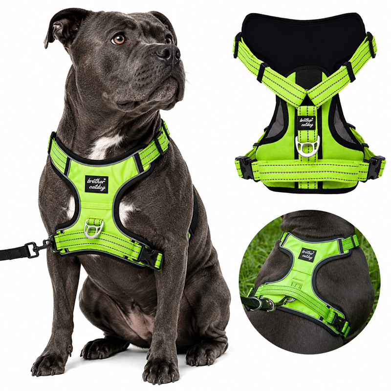 Arnes Pechera Reflectiva para Perro Brother Catdog