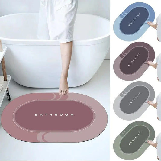 TAPETE ABSORBENTE ANTIDESLIZANTE DE BAÑO
