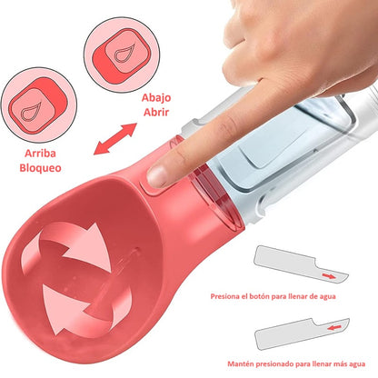 BEBEDERO MULTIFUNCIONAL 4 EN 1 PARA MASCOTAS