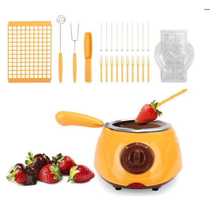 MÁQUINA - OLLA FUNDIDORA PARA DERRETIR CHOCOLATE