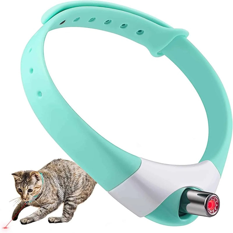 COLLAR JUGUETE LASER PARA GATOS