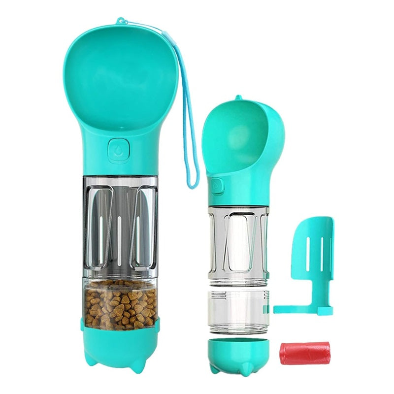 BEBEDERO MULTIFUNCIONAL 4 EN 1 PARA MASCOTAS