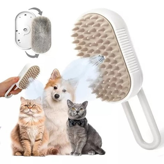 CEPILLO A VAPOR ELÉCTRICO PARA MASCOTAS