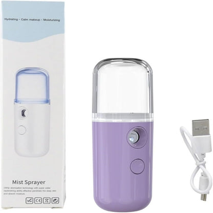 VAPORIZADOR HUMIDIFICADOR FACIAL PORTATIL