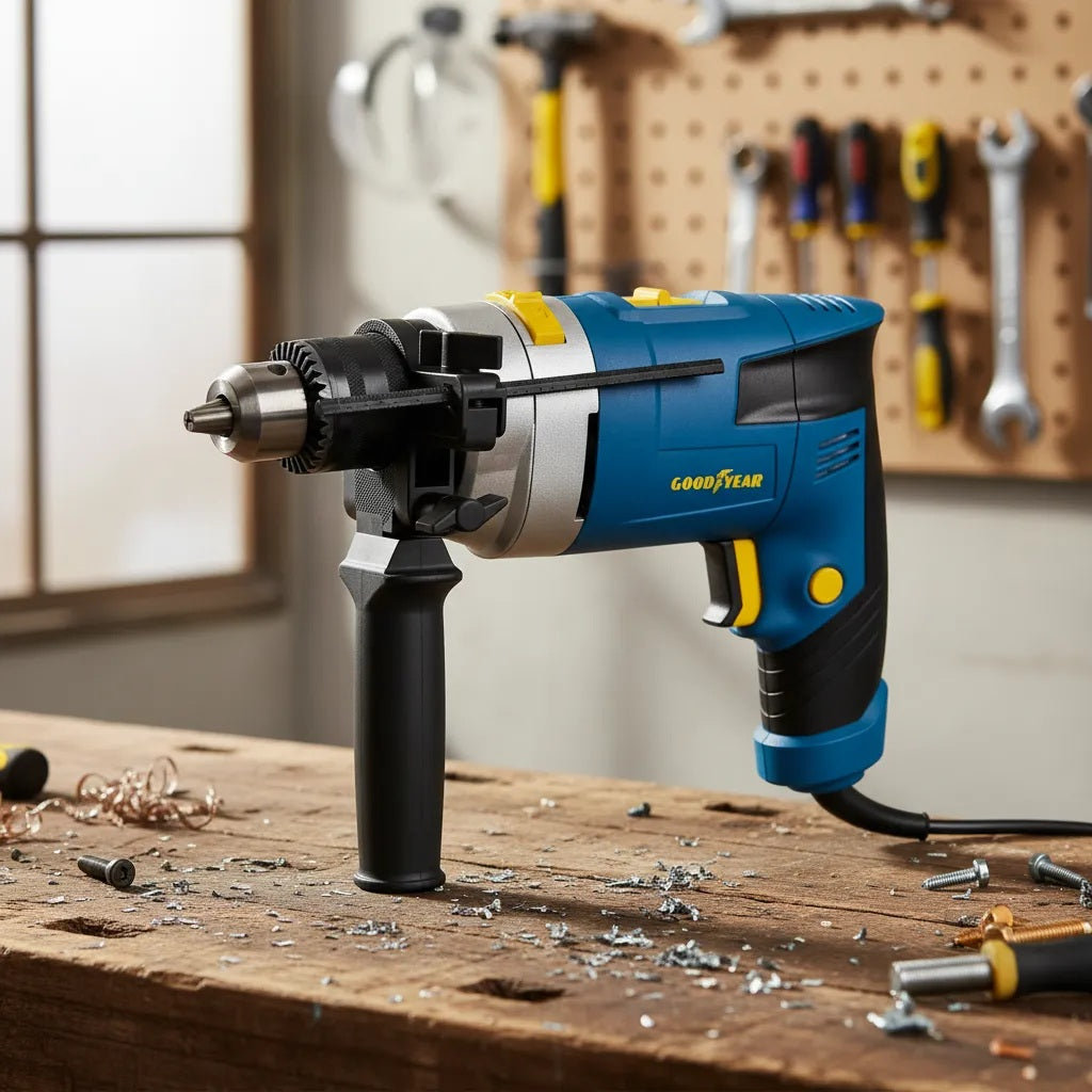 TALADRO PERCUTOR GOODYEAR 850W REVERSIBLE GY-DI-30085