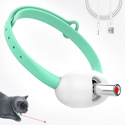 COLLAR JUGUETE LASER PARA GATOS