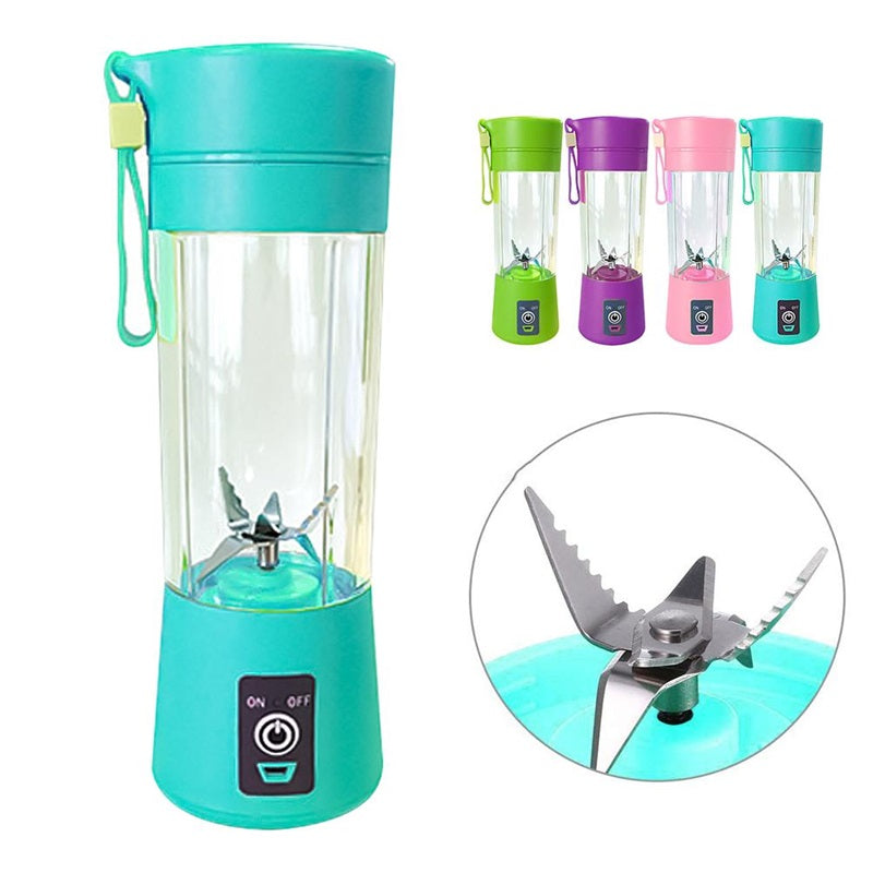 LICUADORA PORTATIL 4 ASPAS PARA BATIDOS Y SMOOTHIES