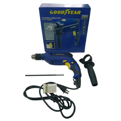 TALADRO PERCUTOR GOODYEAR 680W REVERSIBLE GY-DI-30068