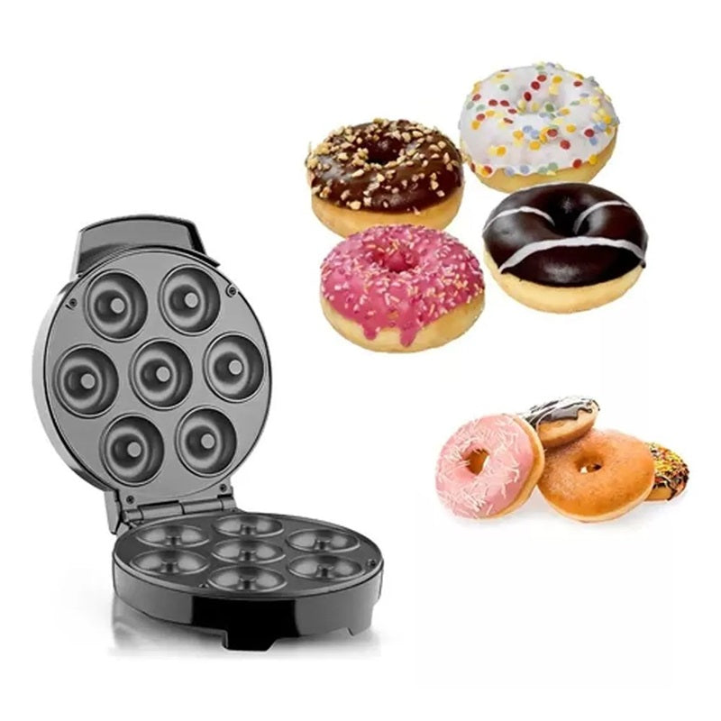 MAQUINA PARA HACER DONAS (7 DONUTS) ANTIADHERENTE