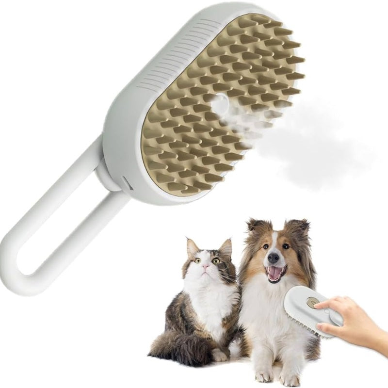 CEPILLO A VAPOR ELÉCTRICO PARA MASCOTAS