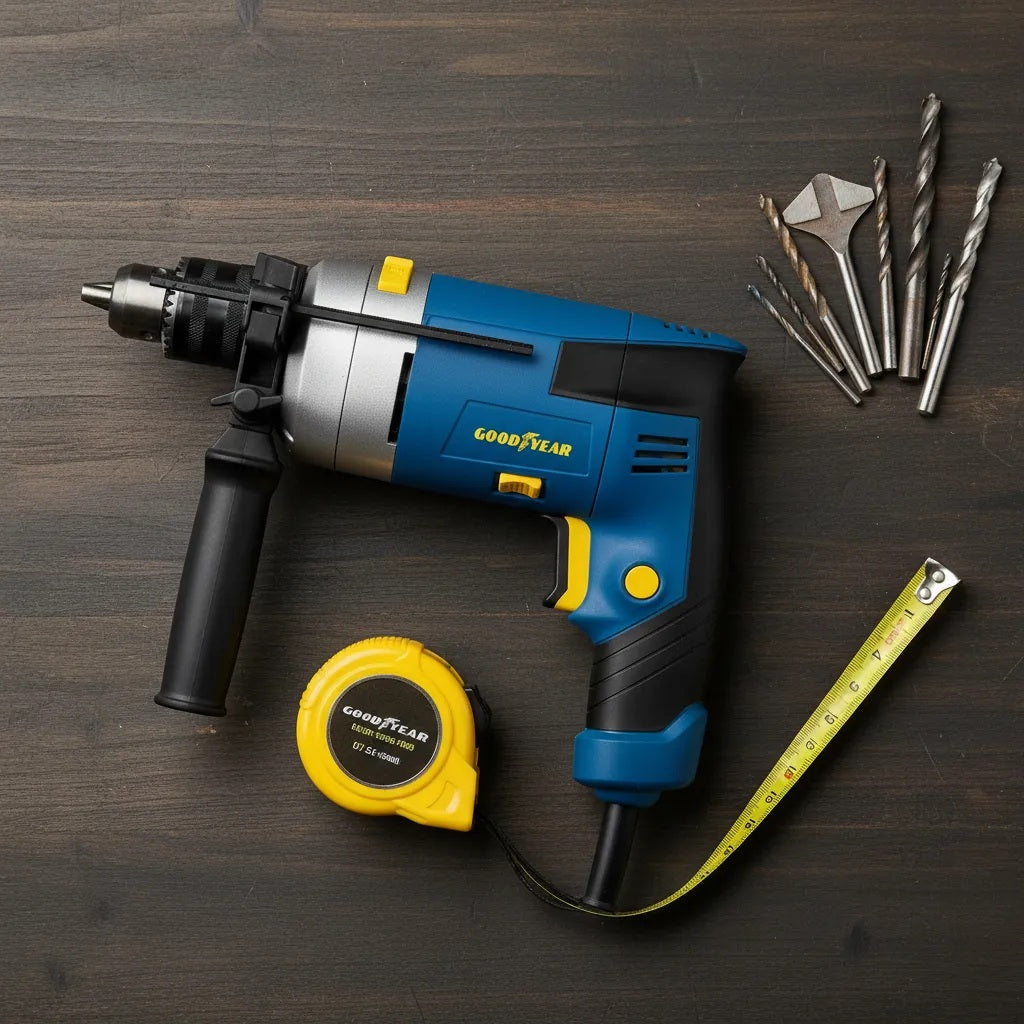 TALADRO PERCUTOR GOODYEAR 850W REVERSIBLE GY-DI-30085