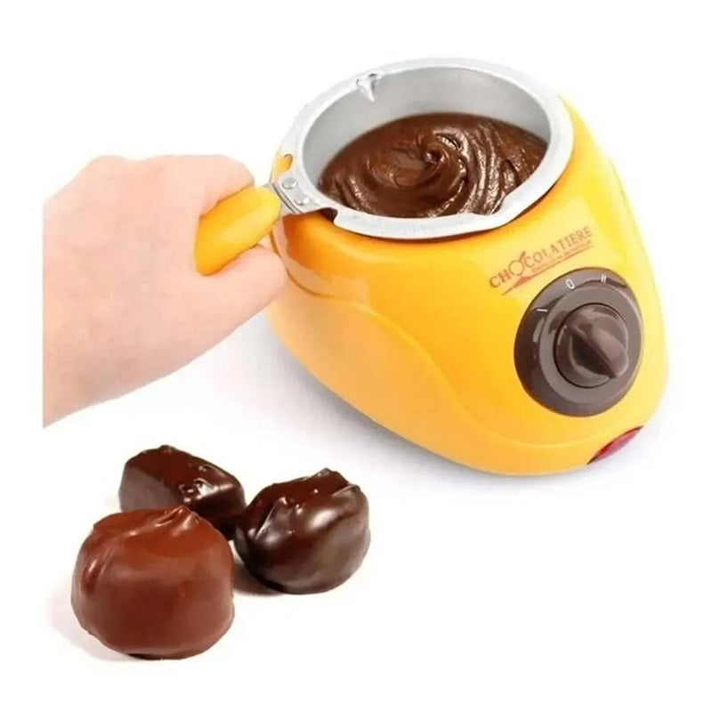MÁQUINA - OLLA FUNDIDORA PARA DERRETIR CHOCOLATE