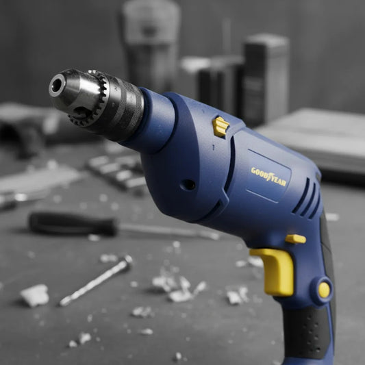 TALADRO PERCUTOR GOODYEAR 500W REVERSIBLE GY-DI-305013-1