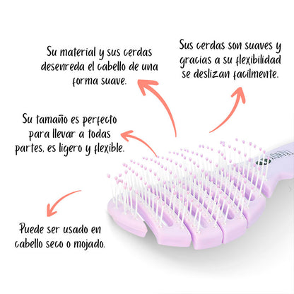 Cepillo Flexible Snake Punta Siliconada Trendy