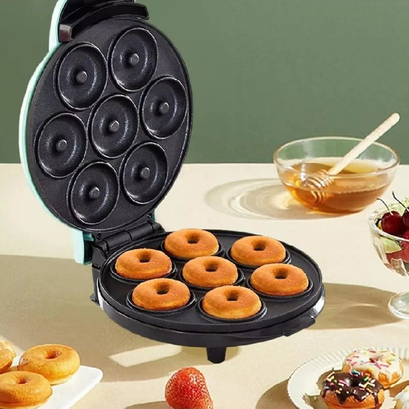 MAQUINA PARA HACER DONAS (7 DONUTS) ANTIADHERENTE