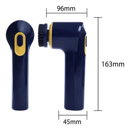 CEPILLO LUSTRADOR ELECTRICO DE ZAPATOS 3 EN 1, LIMPIADOR, PULIDOR, BRILLADOR