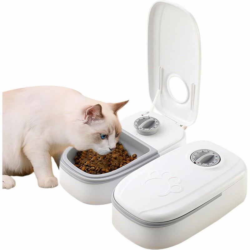 COMEDERO PARA MASCOTA AUTOMÁTICO CON TEMPORIZADOR