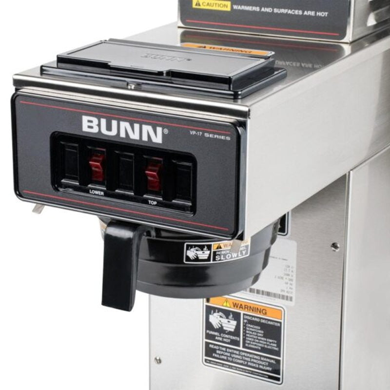CAFETERA DE GOTEO BUNN VP17-2 (2 HORNILLAS)