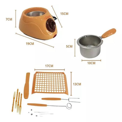 MÁQUINA - OLLA FUNDIDORA PARA DERRETIR CHOCOLATE
