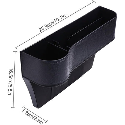 BOLSILLO ORGANIZADOR LATERAL CON PORTAVASOS PARA VEHICULO