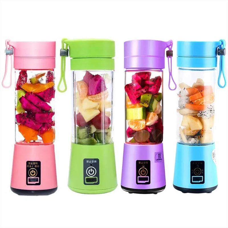 LICUADORA PORTATIL 4 ASPAS PARA BATIDOS Y SMOOTHIES