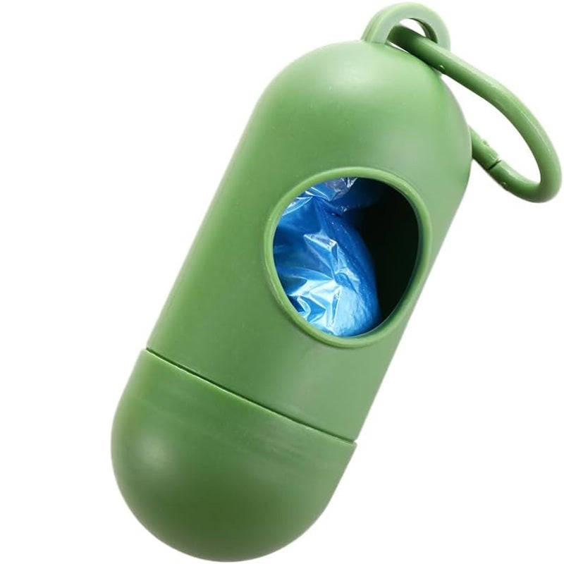 Dispensador de Bolsas para Mascotas Portátil + Rollo Incluido