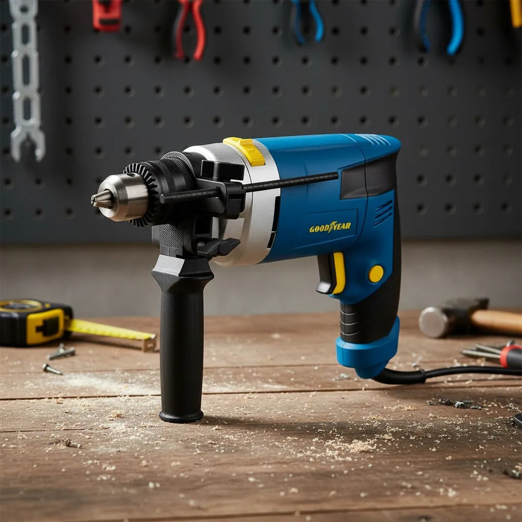 TALADRO PERCUTOR GOODYEAR 850W REVERSIBLE GY-DI-30085