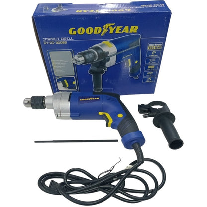 TALADRO PERCUTOR GOODYEAR 850W REVERSIBLE GY-DI-30085