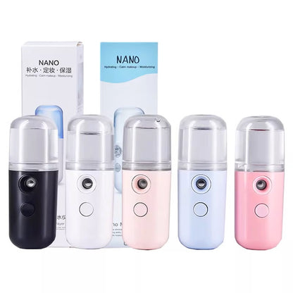 VAPORIZADOR HUMIDIFICADOR FACIAL PORTATIL
