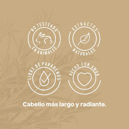 Shampoo con Romero Anyeluz