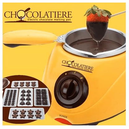 MÁQUINA - OLLA FUNDIDORA PARA DERRETIR CHOCOLATE