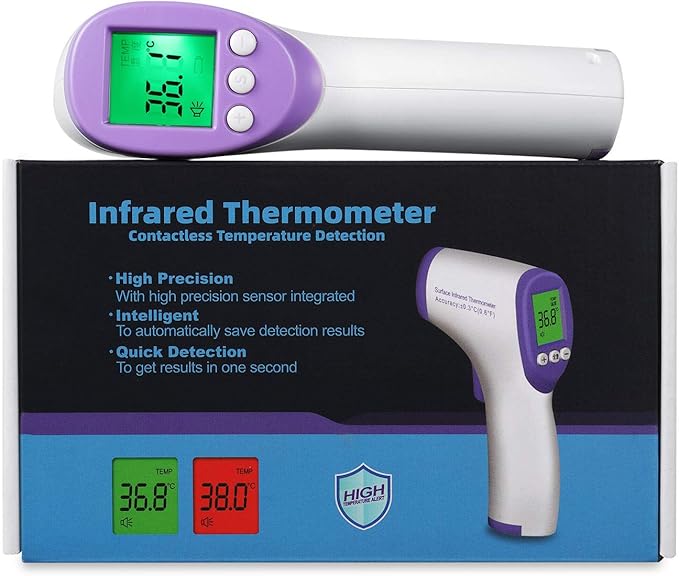 Termometro Digital Infrarrojo Sin Contacto T2020 Blanco