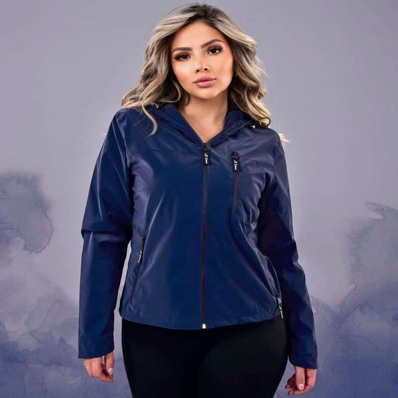 CHAQUETA PARA MUJER BOREAL Liviana, Impermeable y Multicolor
