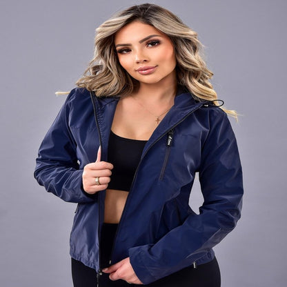 CHAQUETA PARA MUJER BOREAL Liviana, Impermeable y Multicolor