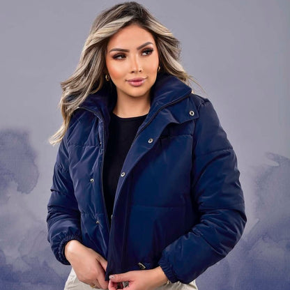 CHAQUETA PARA MUJER KIARA Estilo Puffer Acolchado con Interior Premium