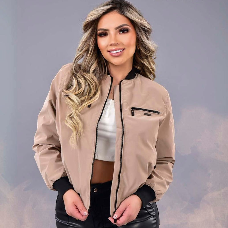 CHAQUETA PARA MUJER PRAGA Forro Ovejero y Tela Premium