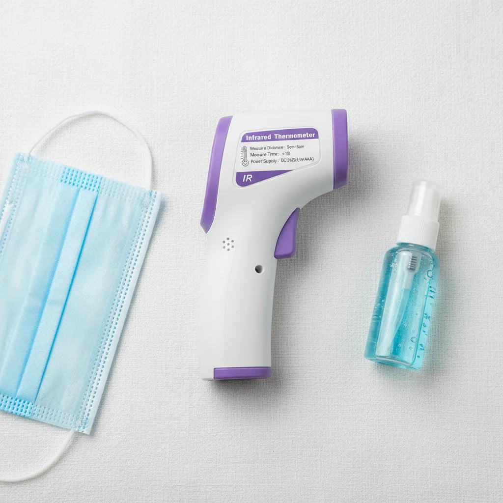 Termometro Digital Infrarrojo Sin Contacto T2020 Blanco