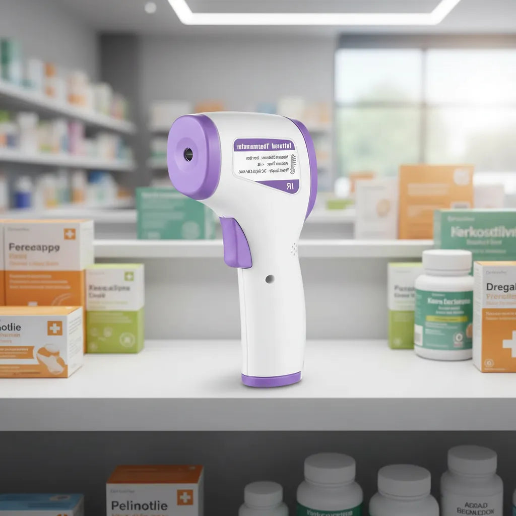 Termometro Digital Infrarrojo Sin Contacto T2020 Blanco