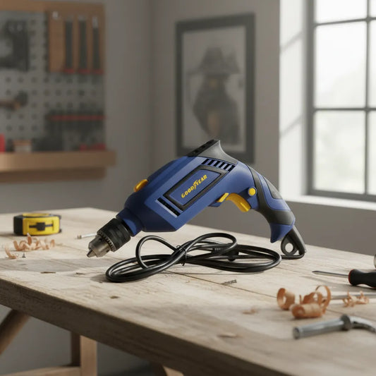 TALADRO PERCUTOR GOODYEAR 680W REVERSIBLE GY-DI-30068