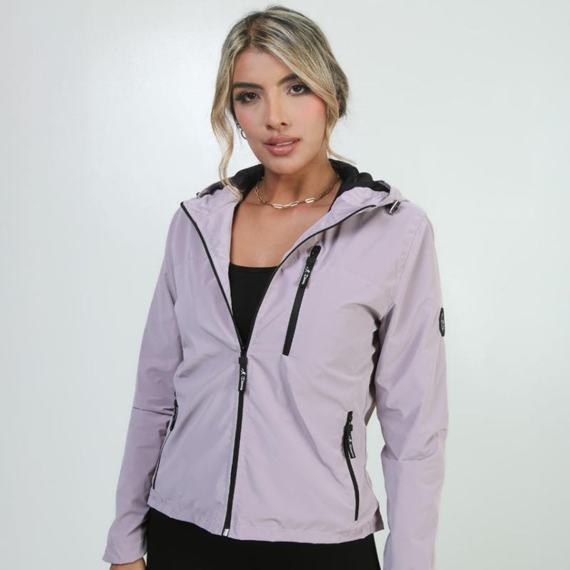 CHAQUETA PARA MUJER BOREAL Liviana, Impermeable y Multicolor