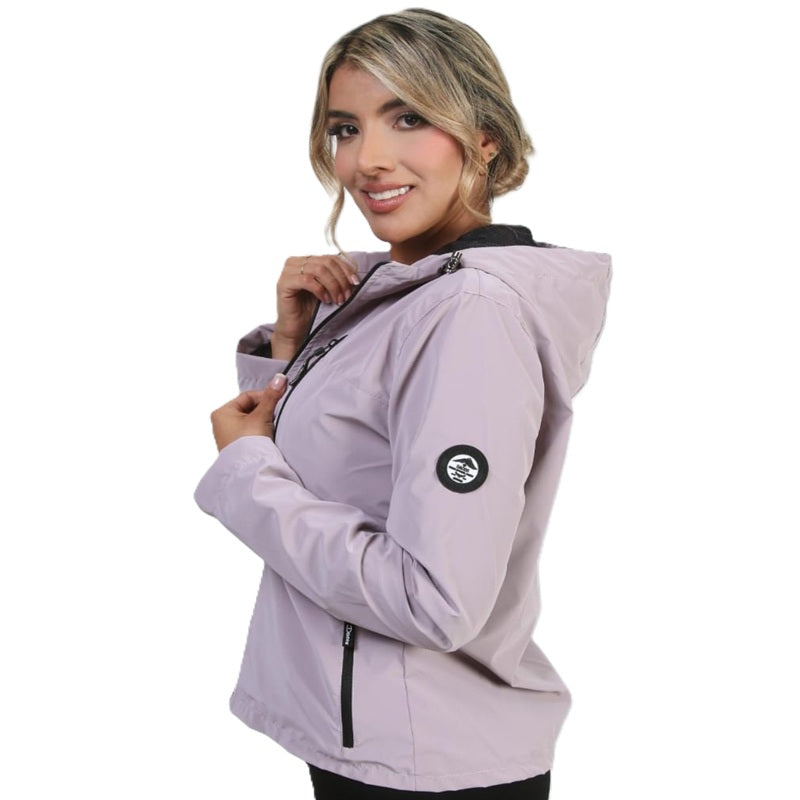 CHAQUETA PARA MUJER BOREAL Liviana, Impermeable y Multicolor