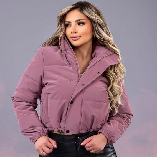 CHAQUETA PARA MUJER KIARA Estilo Puffer Acolchado con Interior Premium